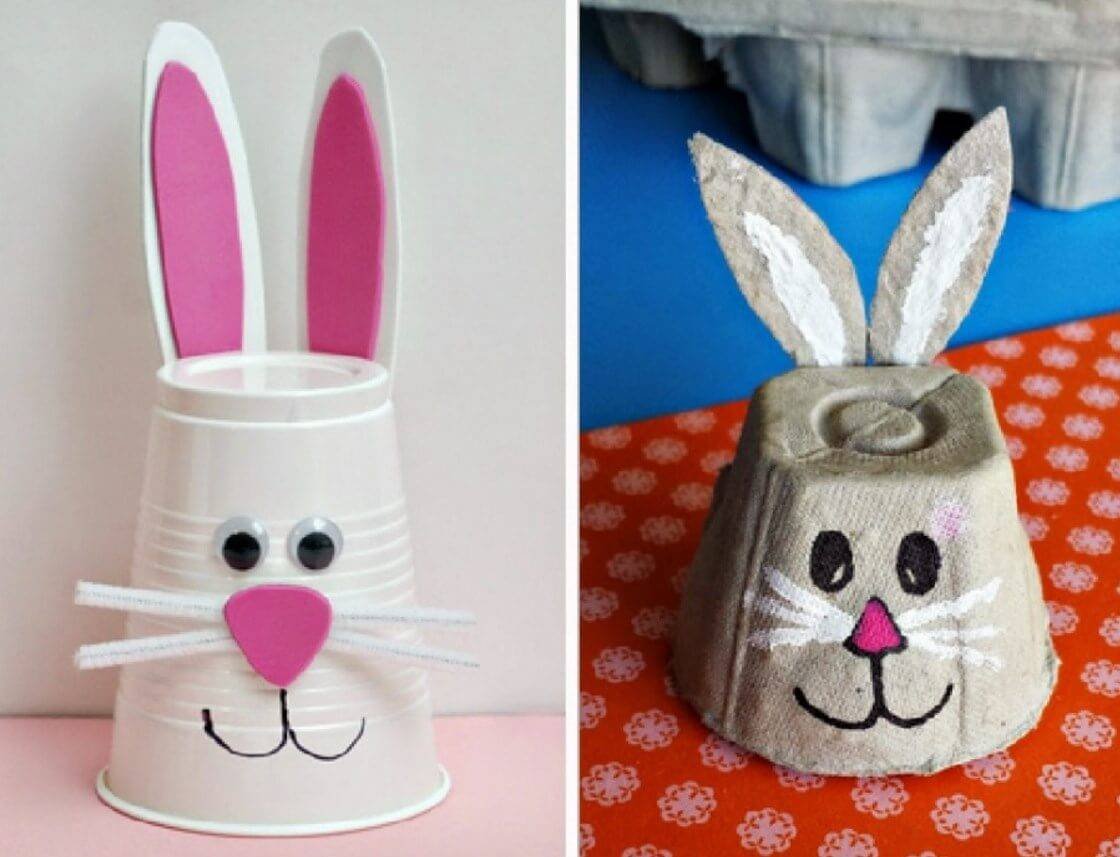 Пасхальный декор из ткани