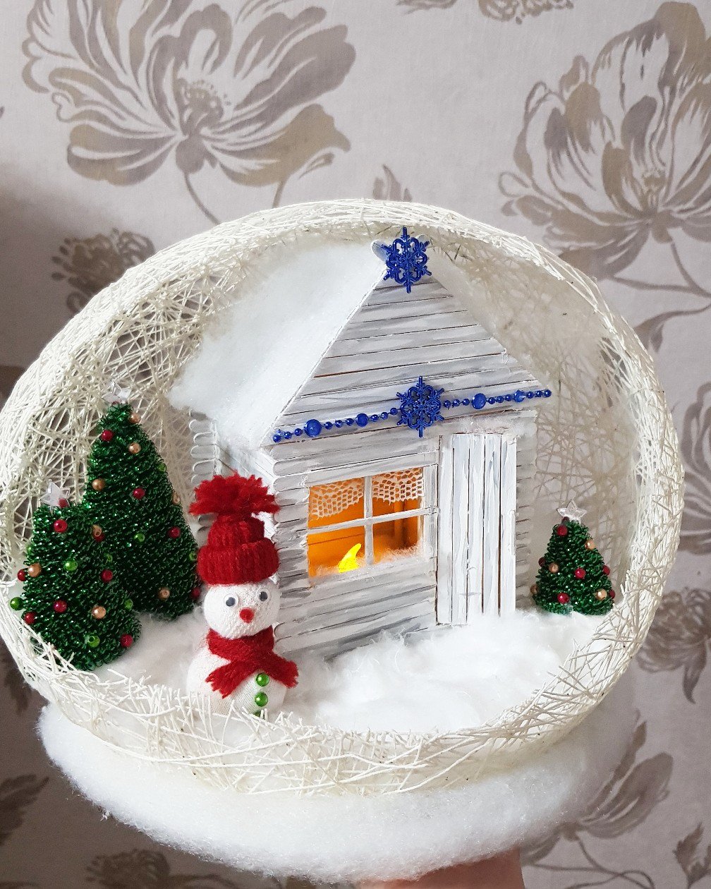 Новогодняя поделка в сад