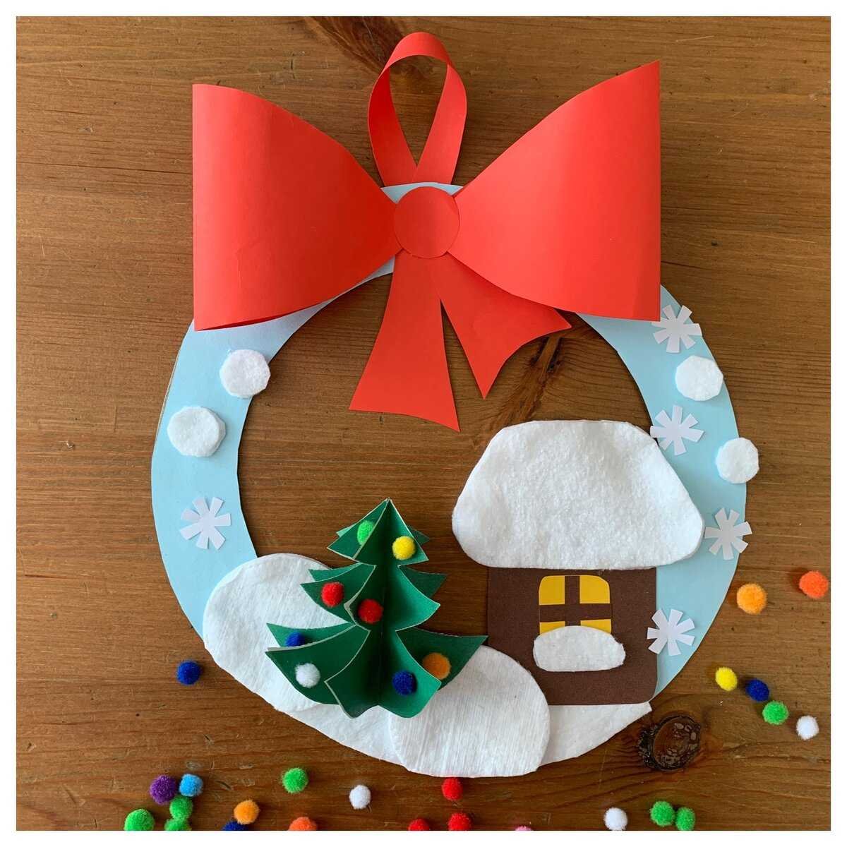 Поделка в сад на новый год