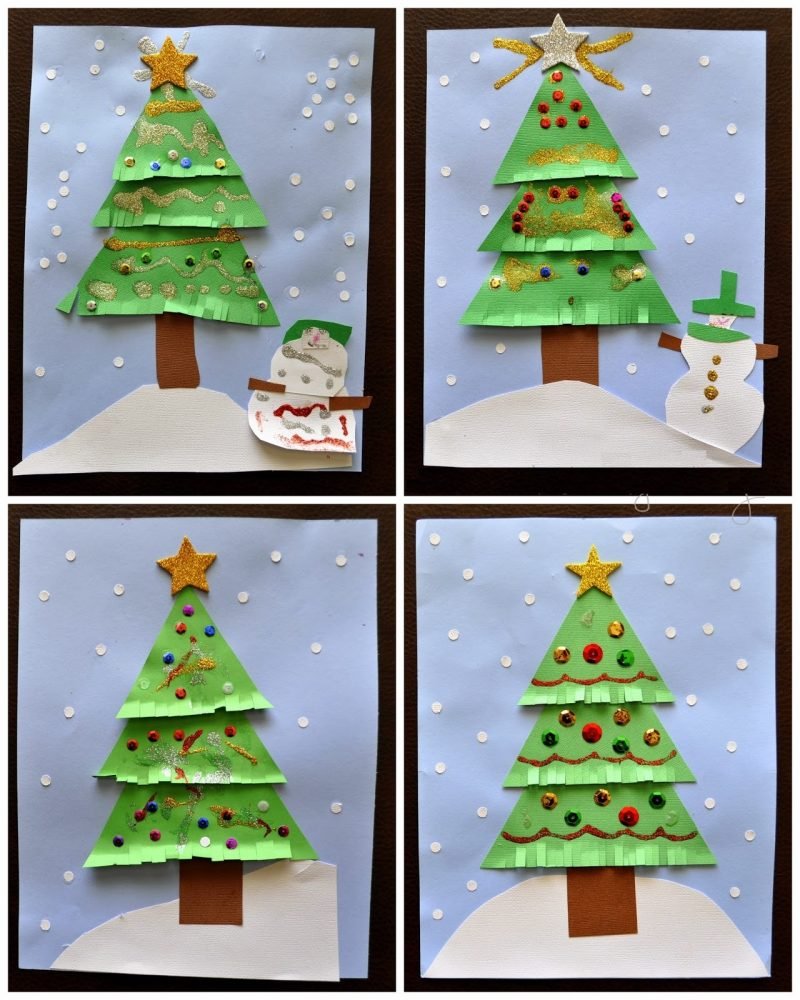 Зимняя фантазия поделка