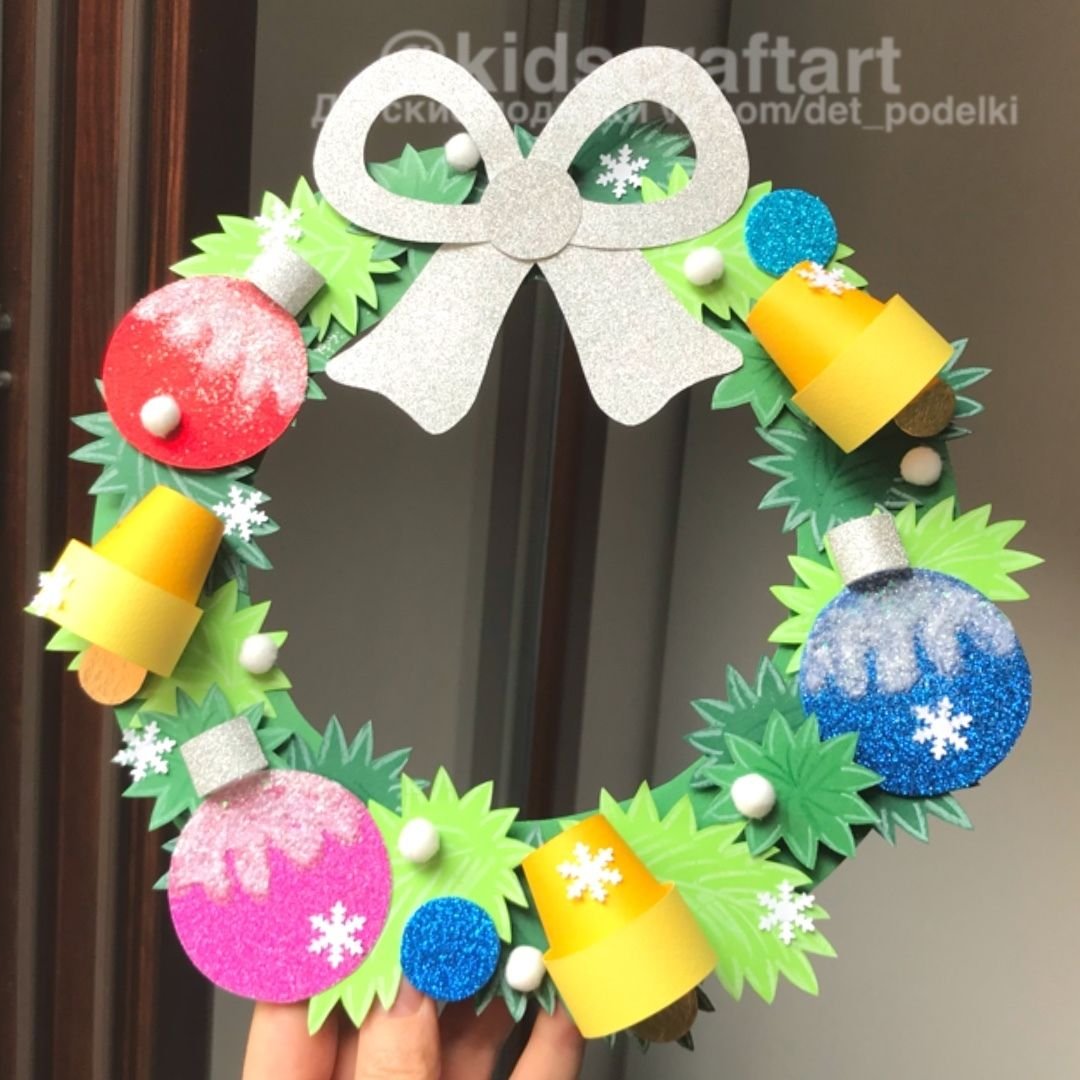 Зимняя полка в детский сад