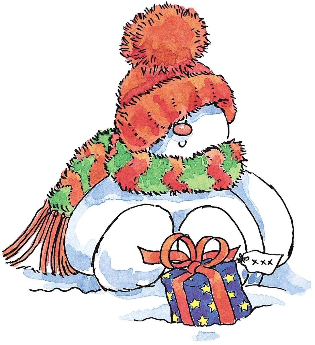 Милые новогодние рисуночки