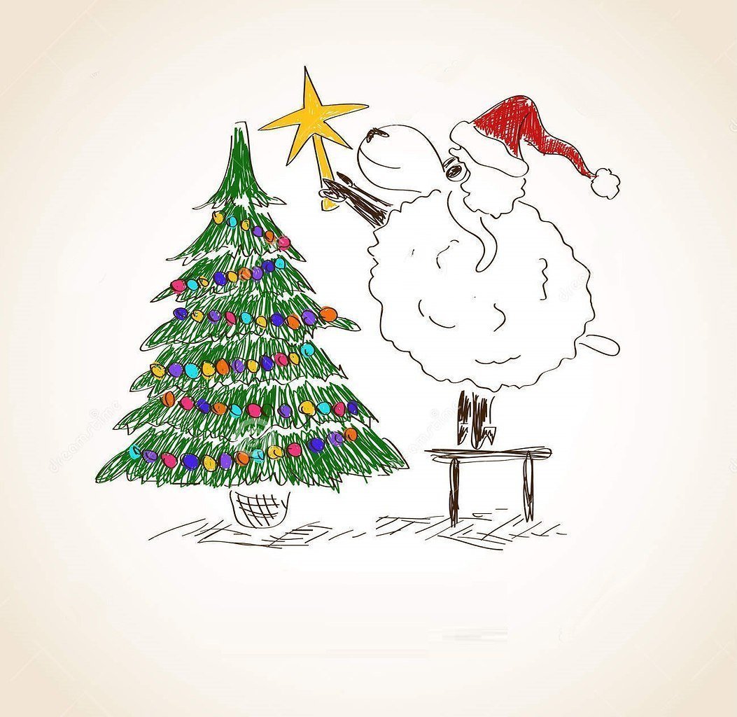 Идеи для новогодних рисунков