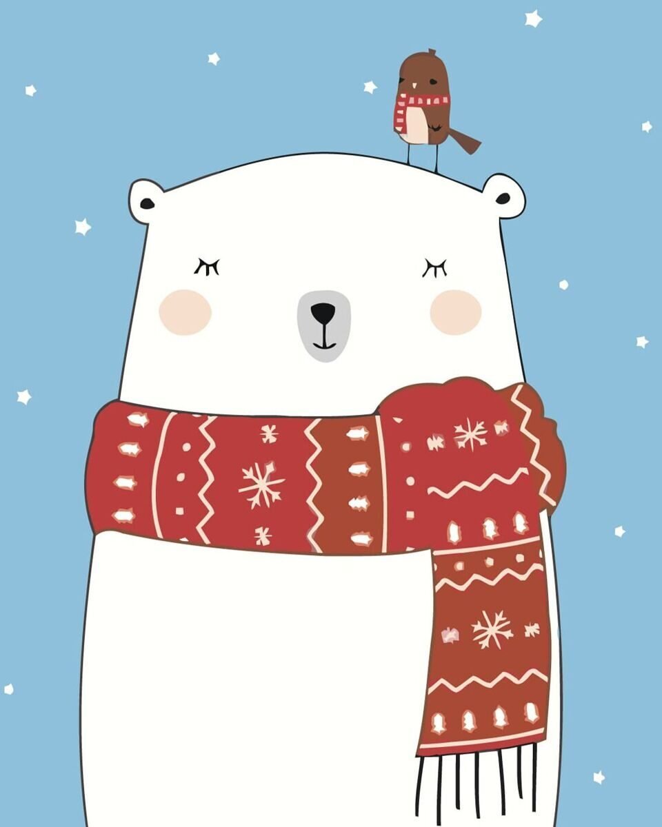 Новогодние рисунки для срисовки карандашом