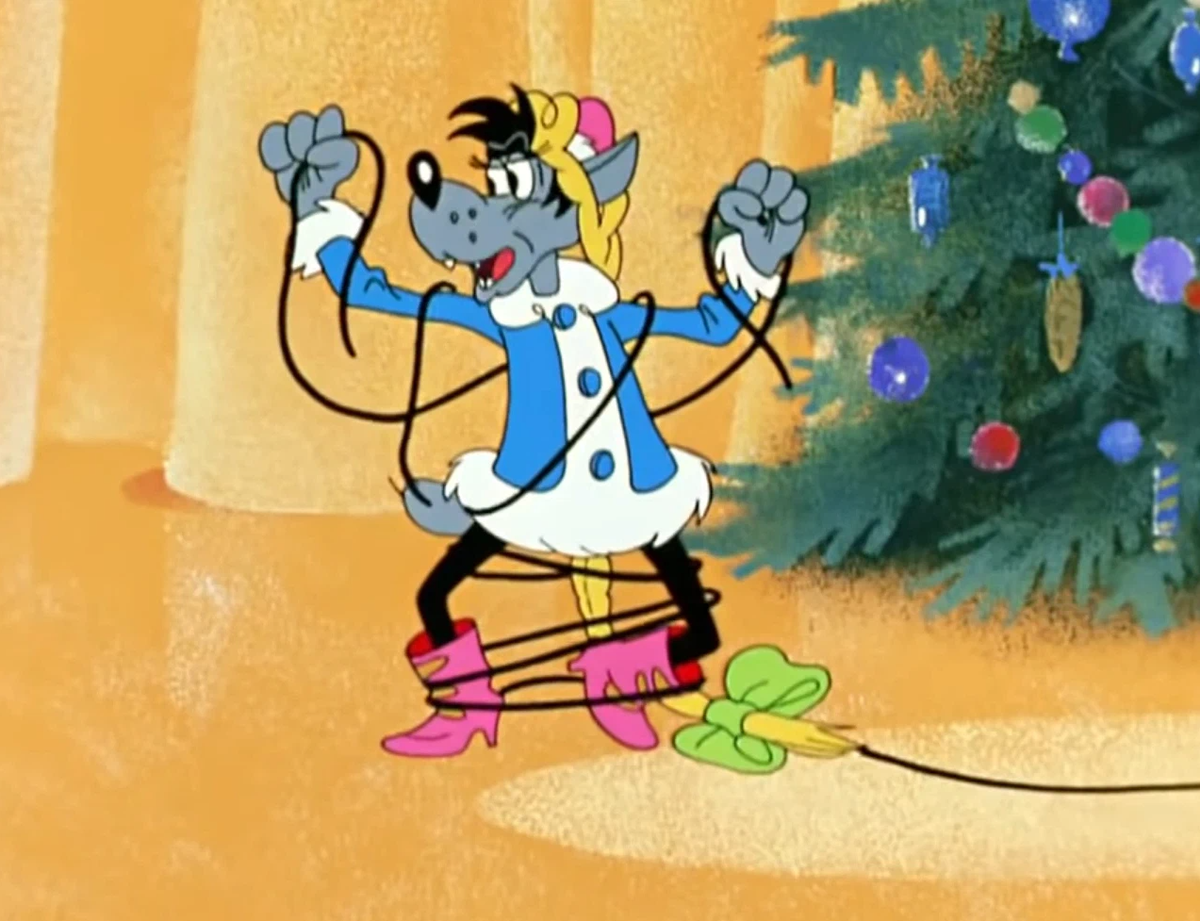 Расскажи, Снегурочка» ну огоди