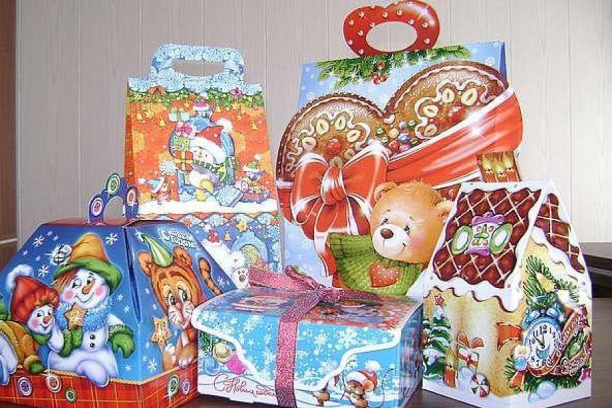 Сладкие подарки для детей