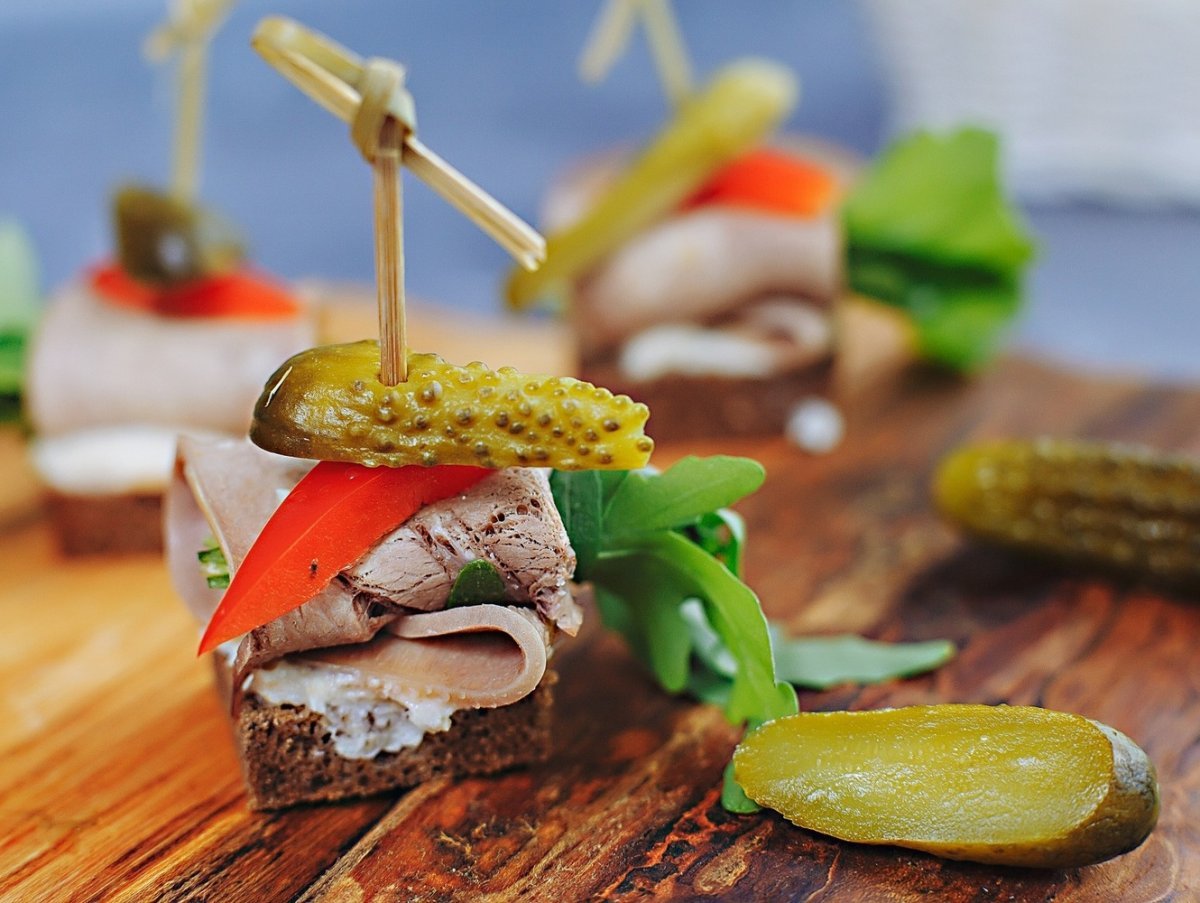 Бутерброды с мясом