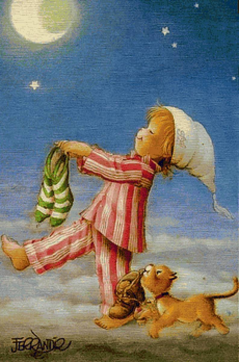 Старинные пожелания спокойной ночи