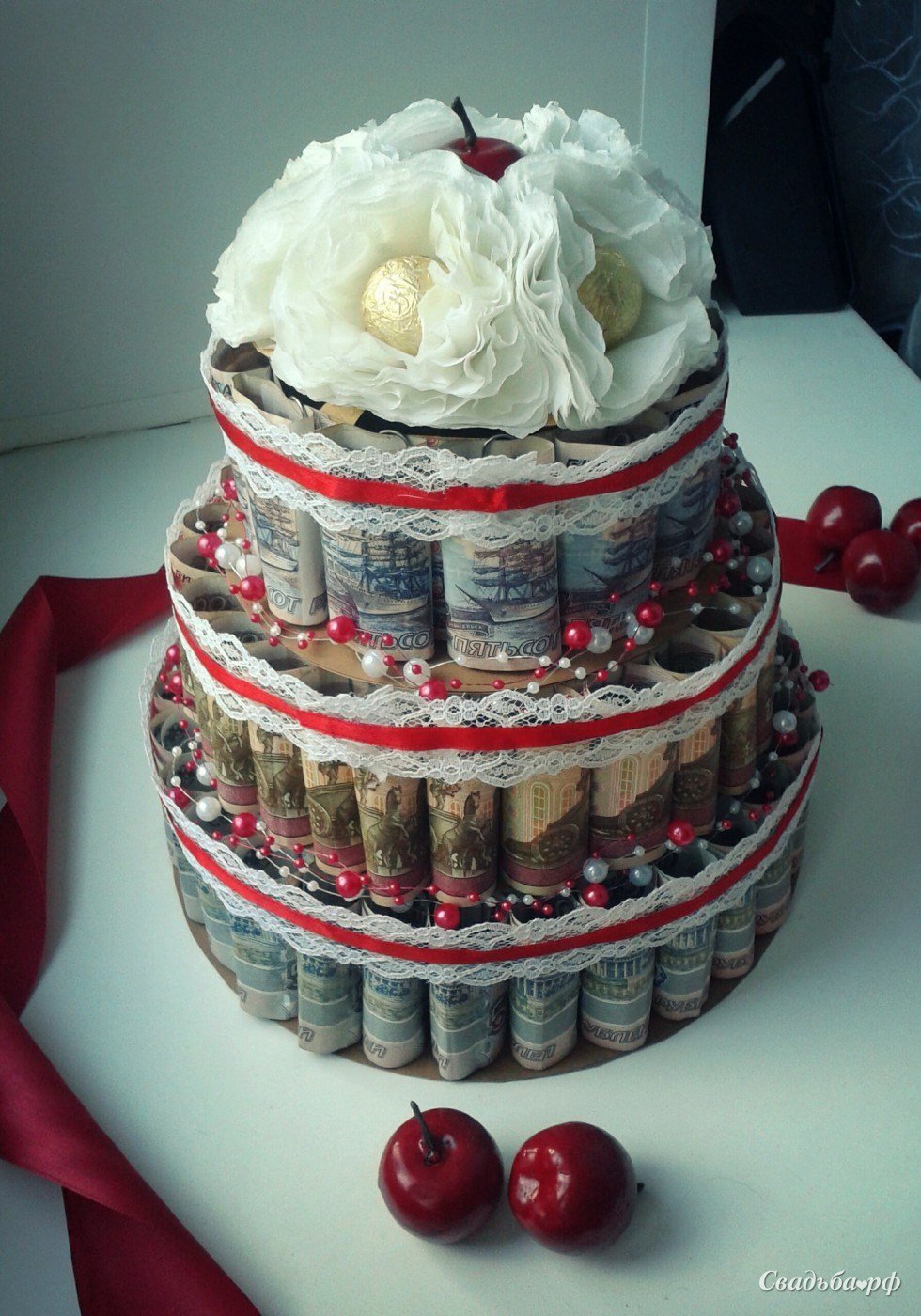 Денежный торт