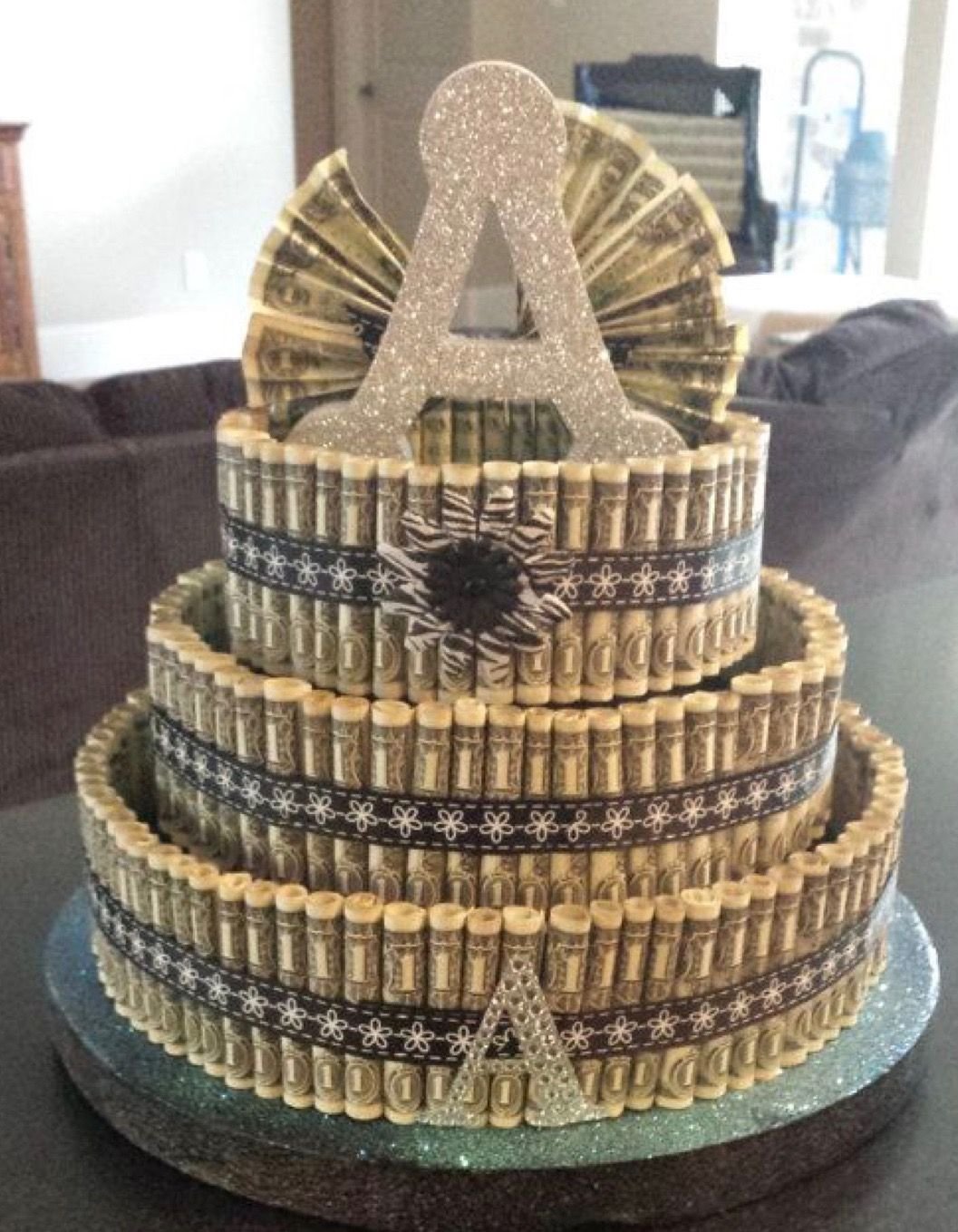 Денежный торт