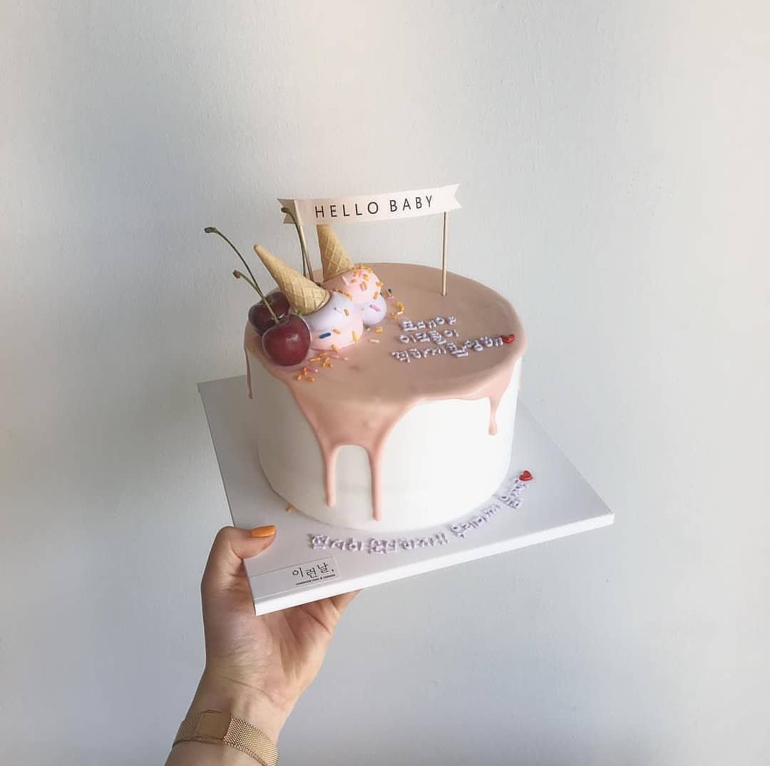 Торт в корейском стиле