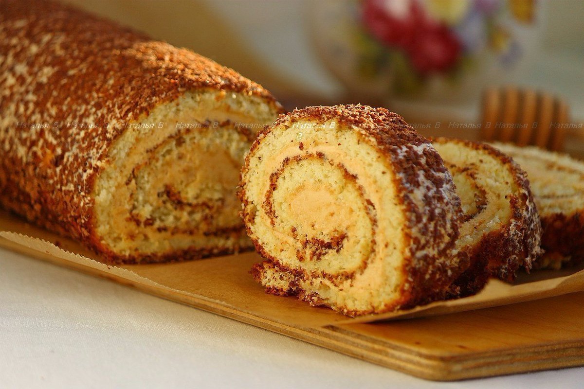 Рулет медовик