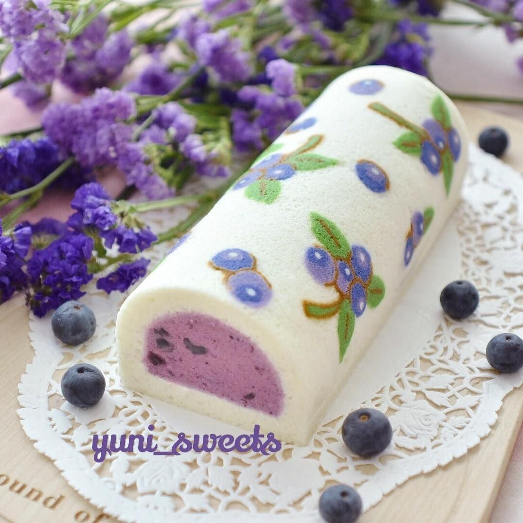 Рулет с рисунком