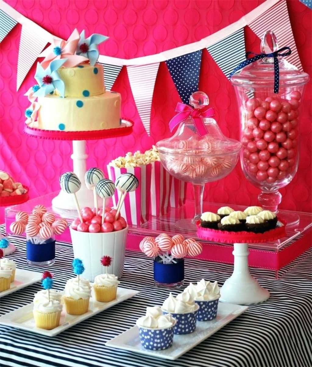 Кэнди бар на детский день рождения