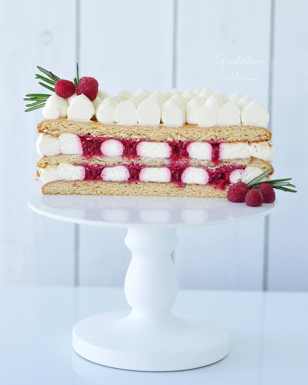 Открытый медовый торт