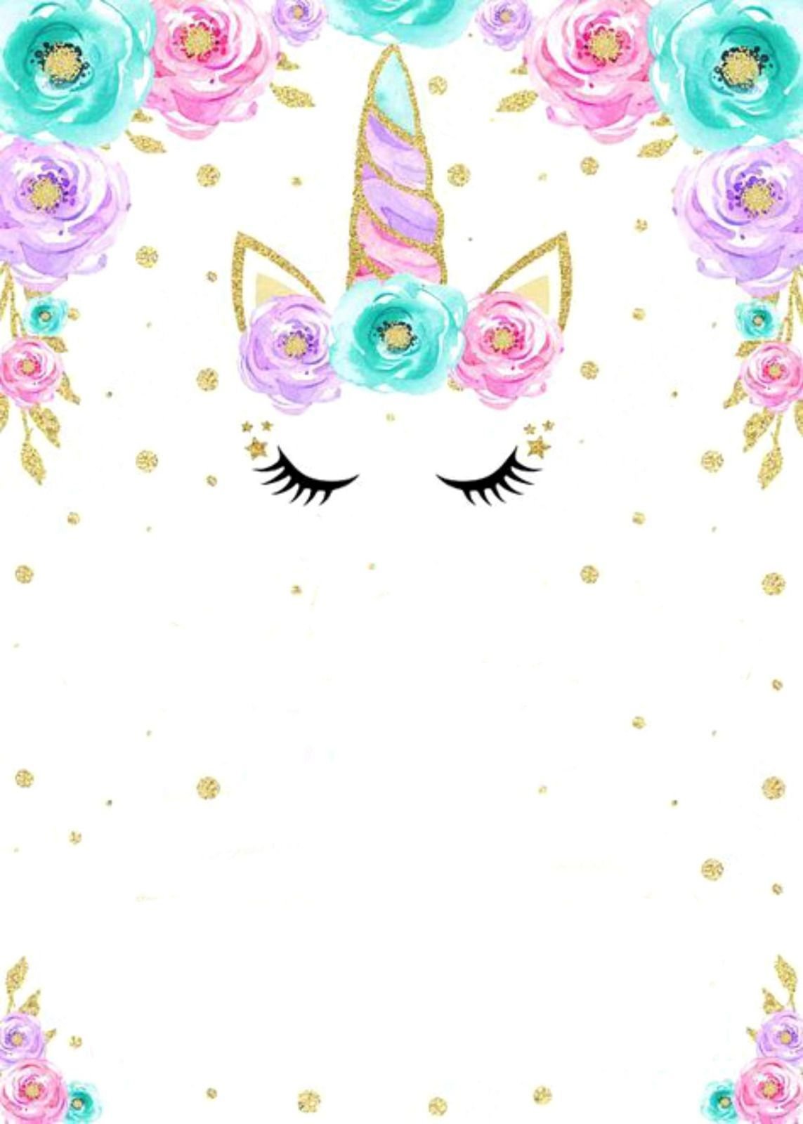 Приглашение на день рождения Единорожки