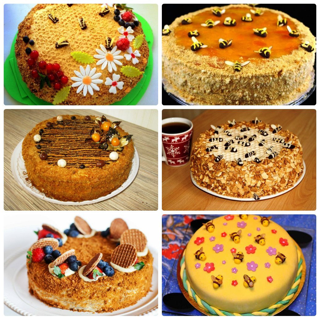 Украсить Наполеон на день рождения