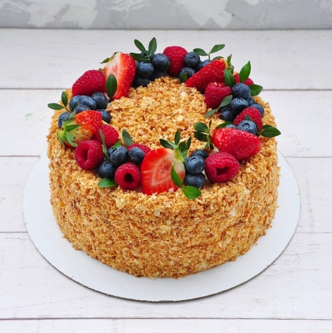 Медовик на день рождения