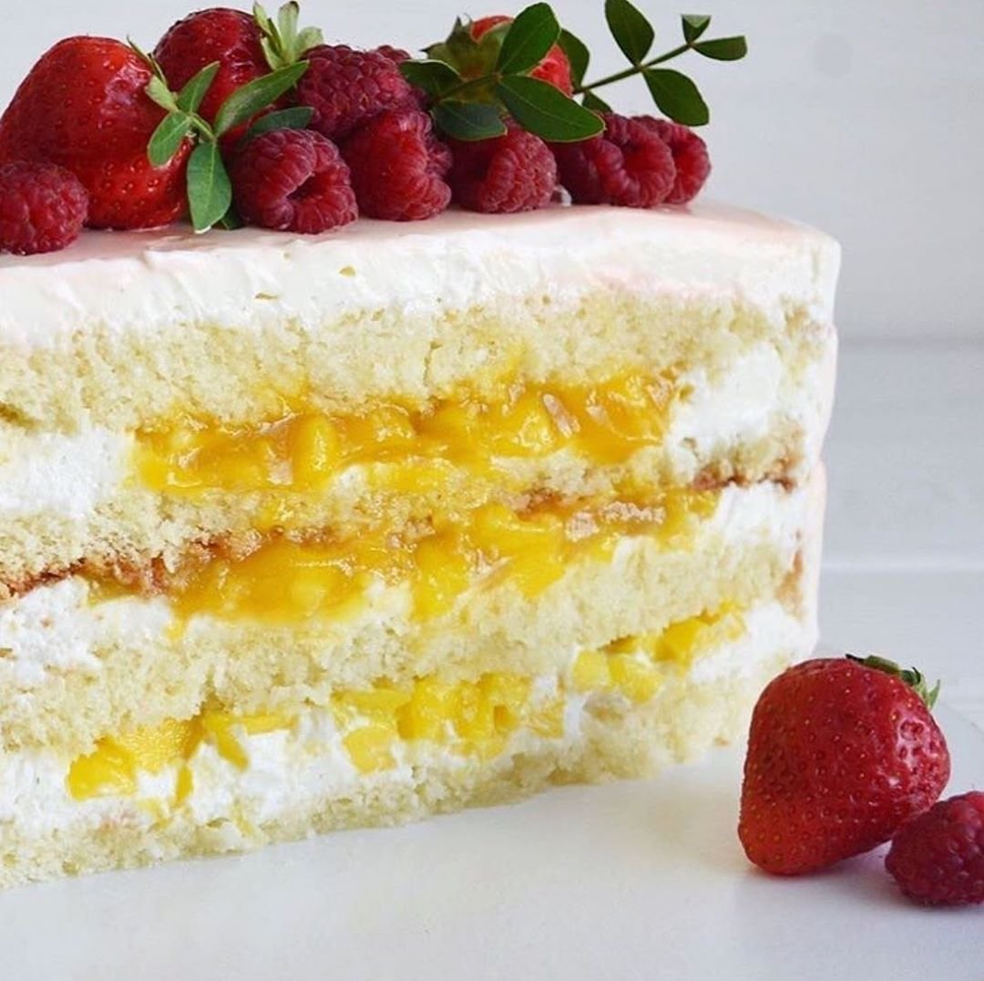 Торт Экзотик манго маракуйя