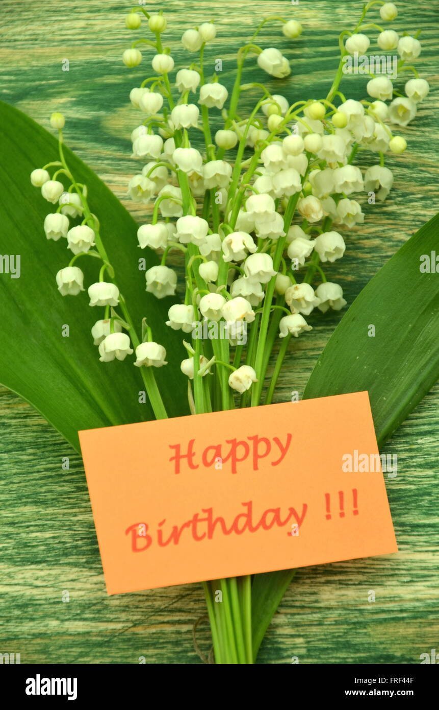 Открытки с ландышами