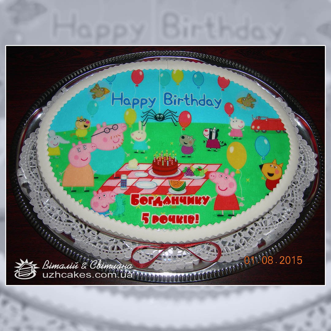 Торты детские Даханаго каталог