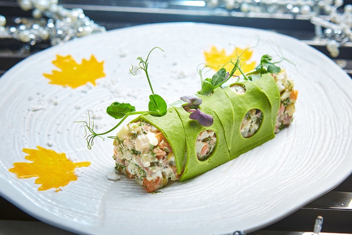 Эффектная подача блюд