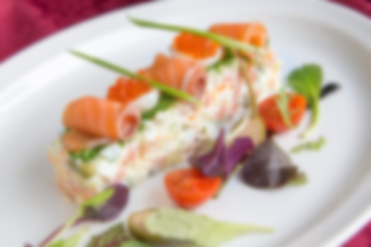 Оригинальная подача салатов