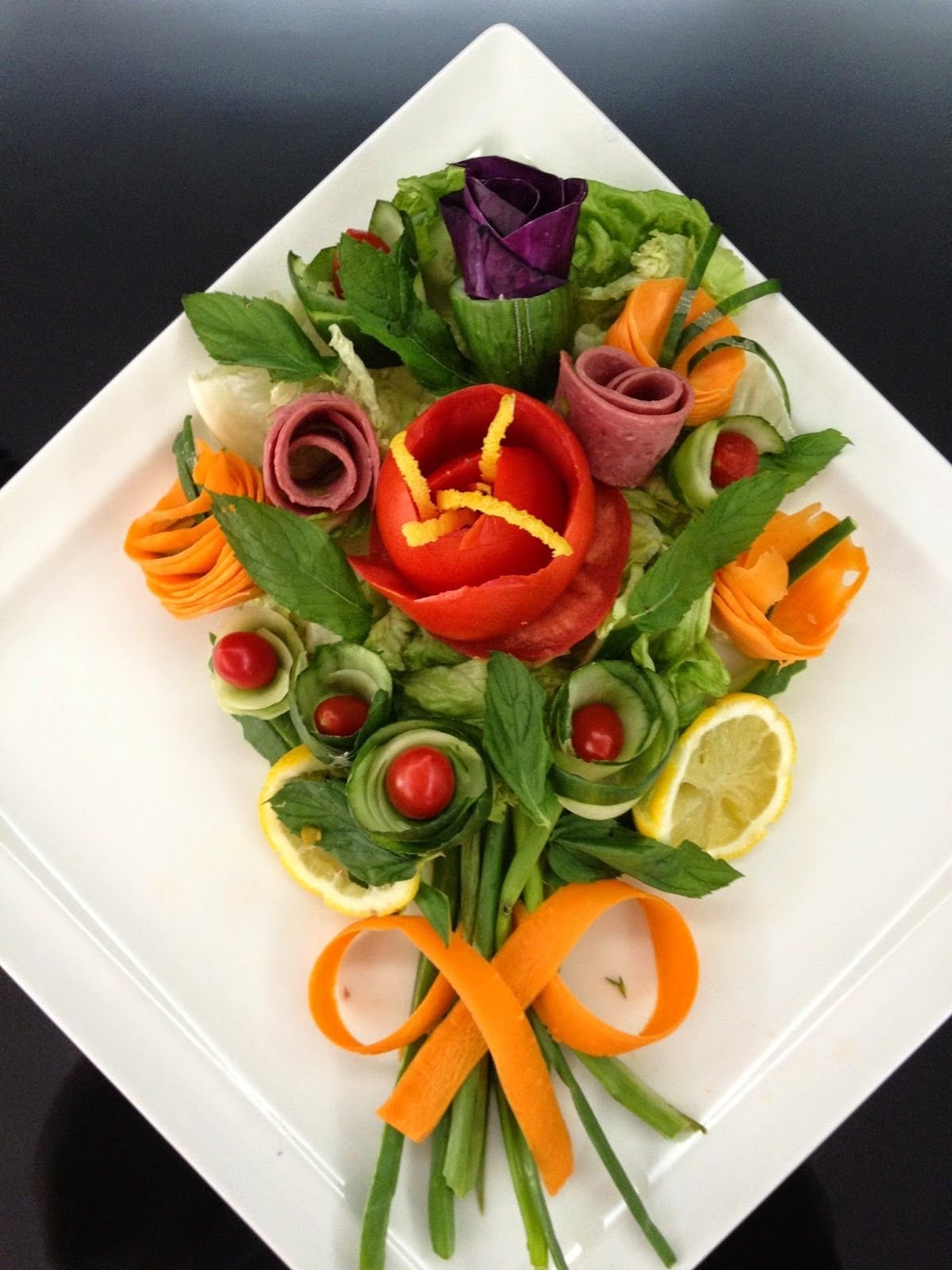 Украшение блюд