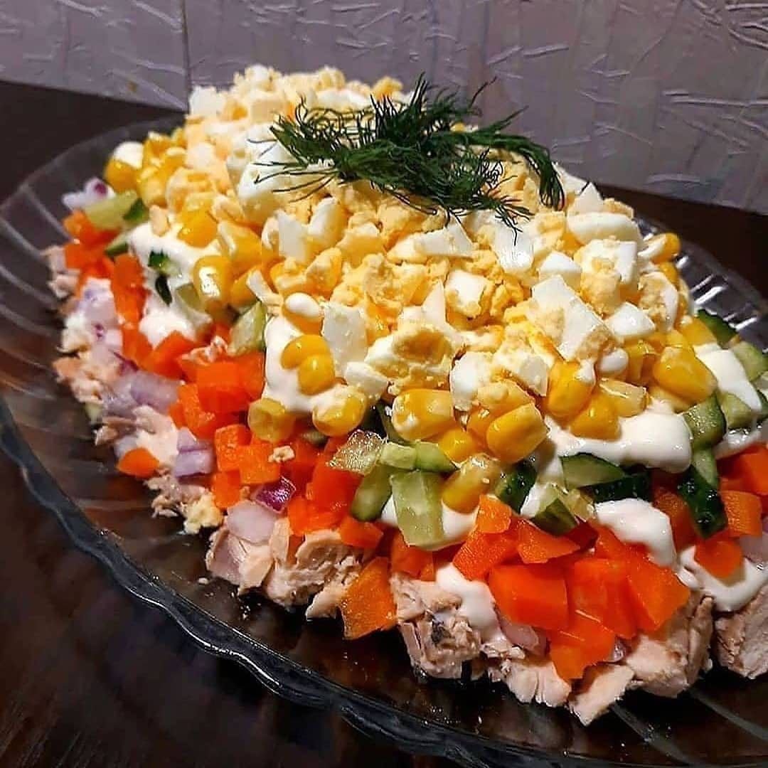 Шпротный салат