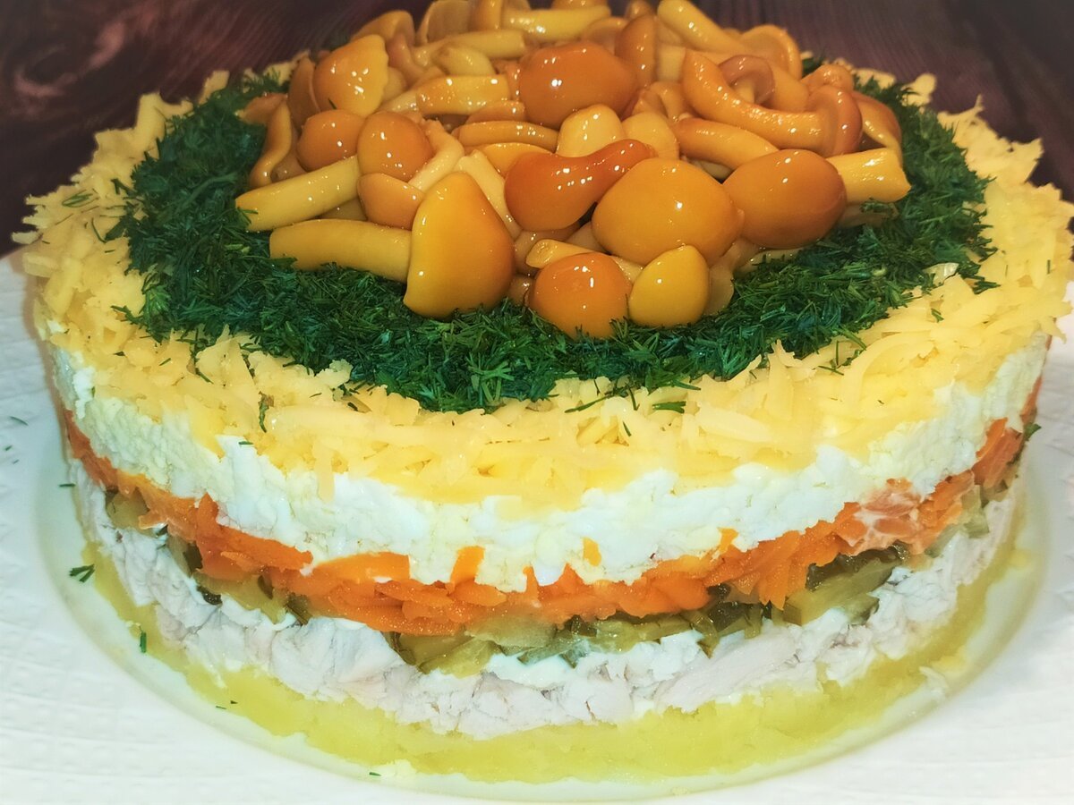 Красивые салаты