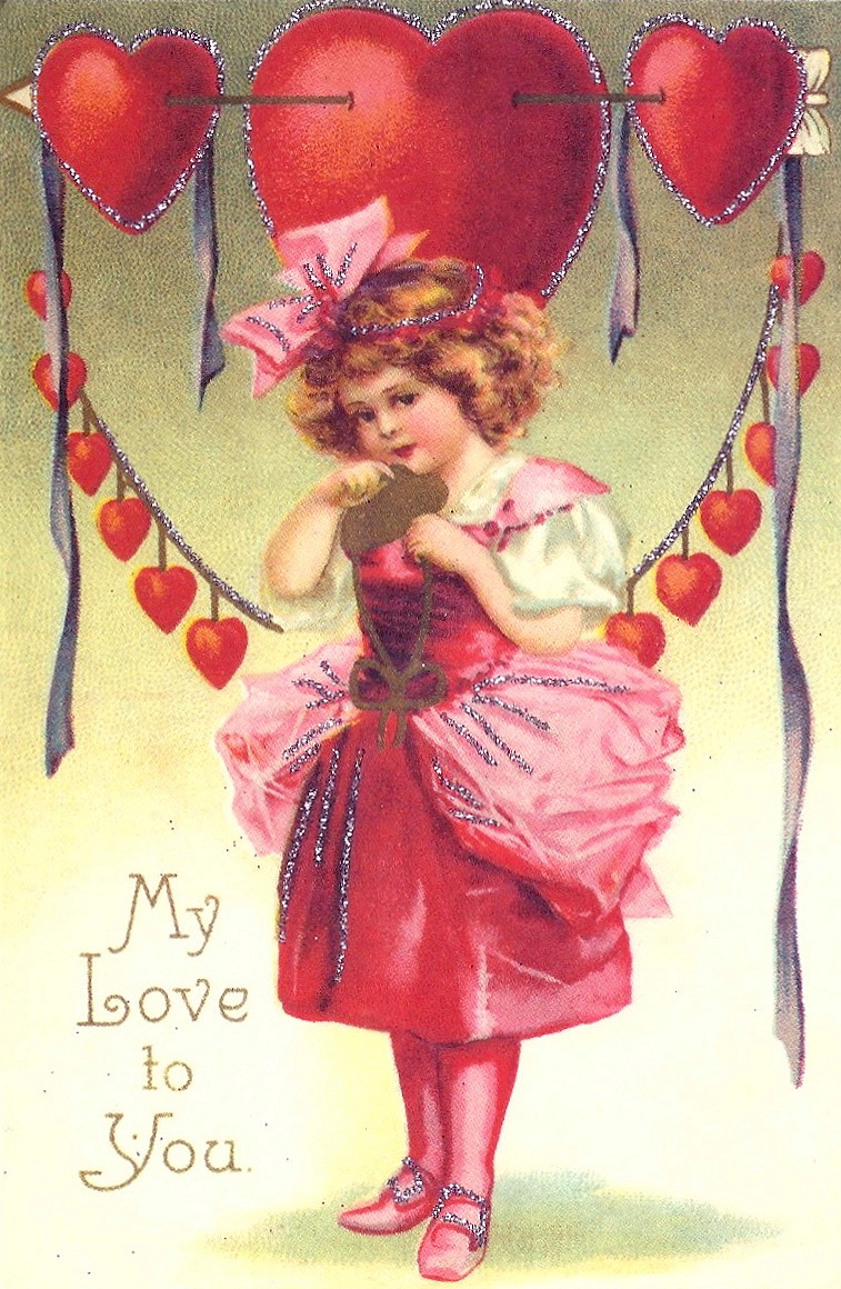 День Святого Валентина Винтаж