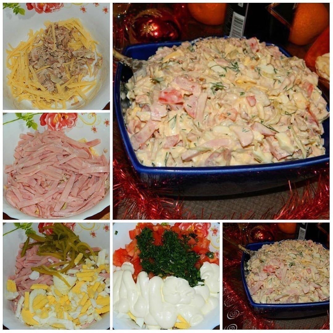 Красивые закуски на праздничный стол