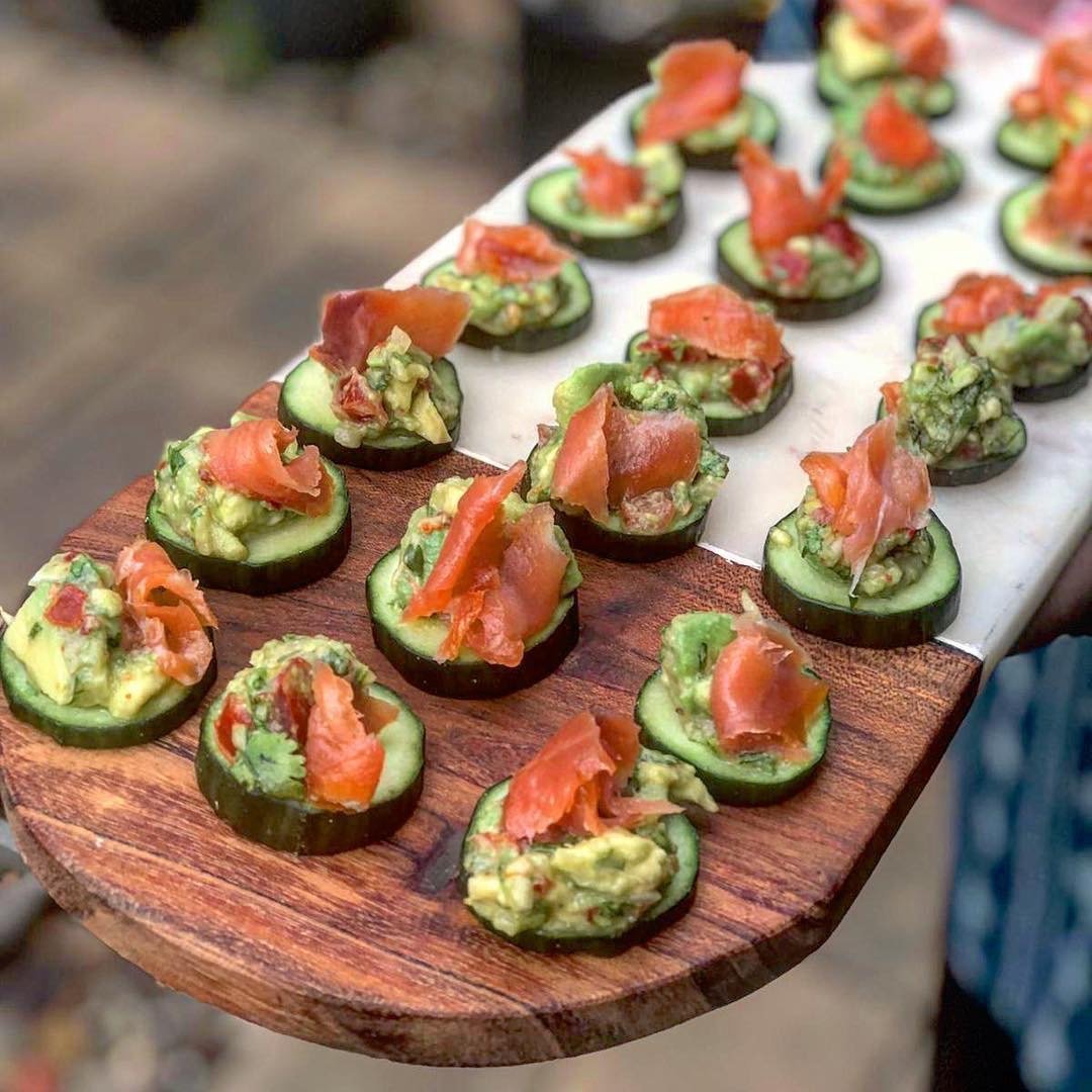 Закуска грибочки на шпажках