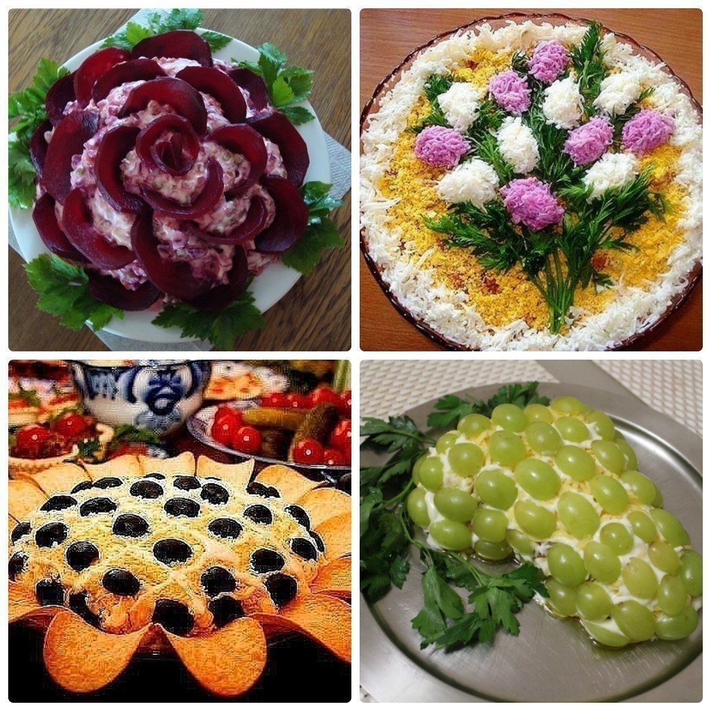 Закуски грибочки с помидорами черри