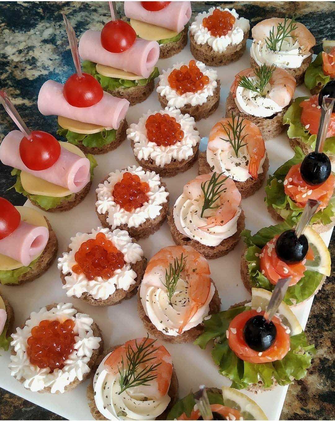 Закуски для фуршета