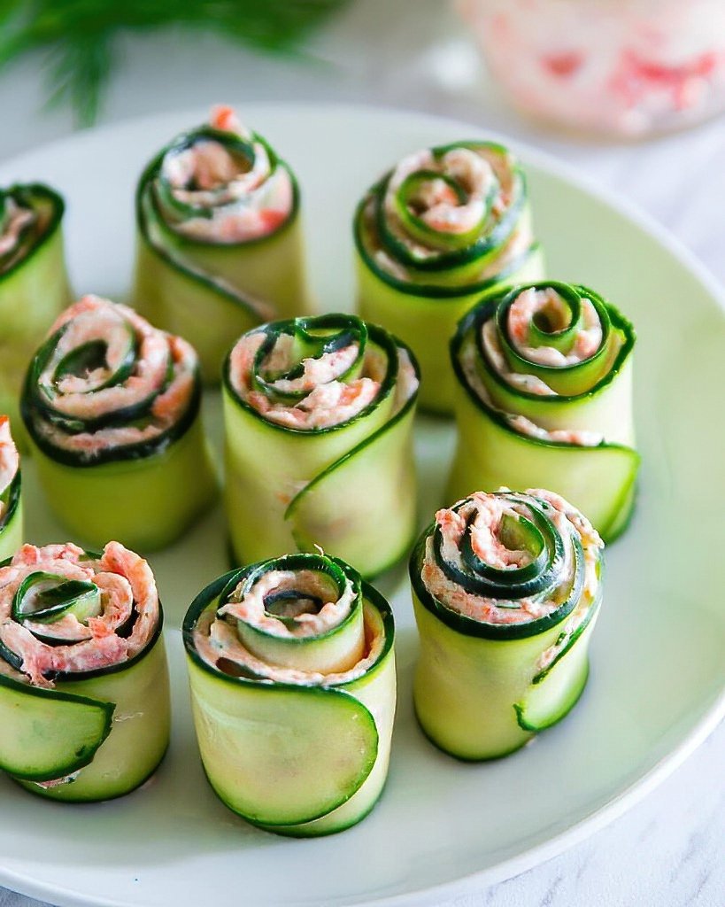 Украшение холодных закусок