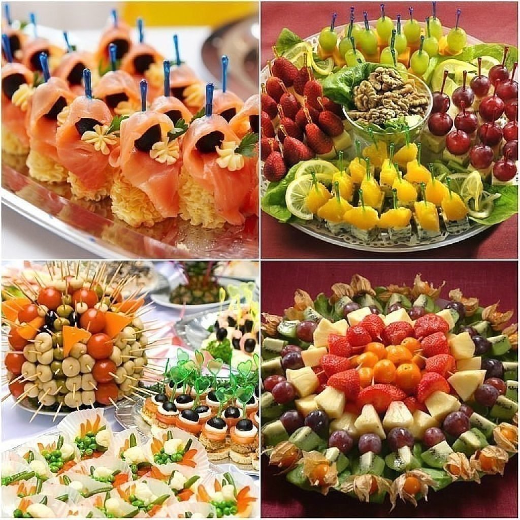 Бутерброды для фуршета