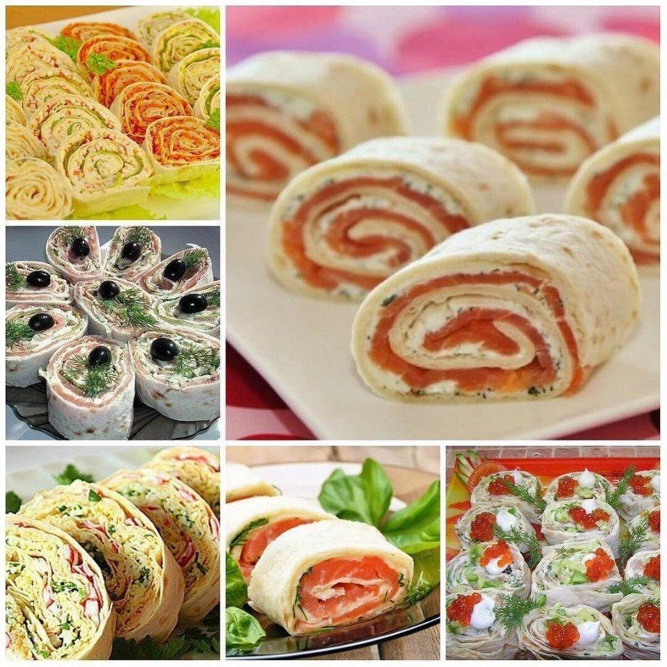 Закуска в лаваше