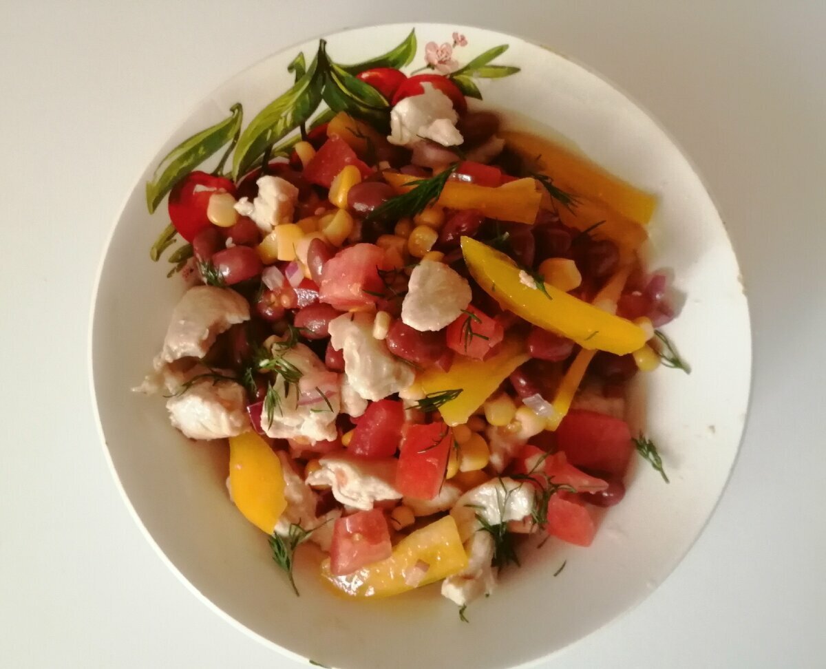 Салаты из листьев салата без майонеза