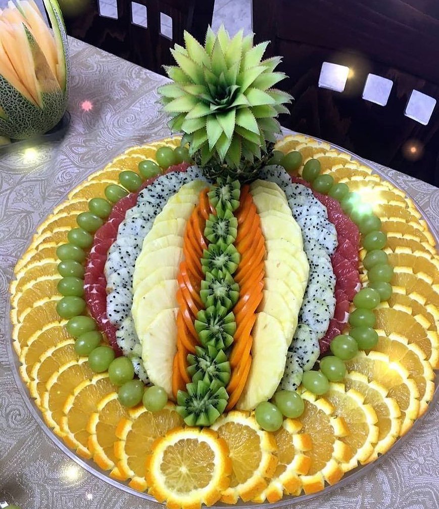 Красиво нарезать овощи и фрукты