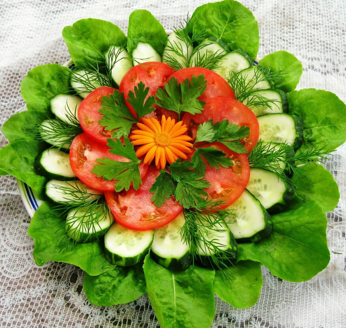 Овощная нарезка на свадьбу