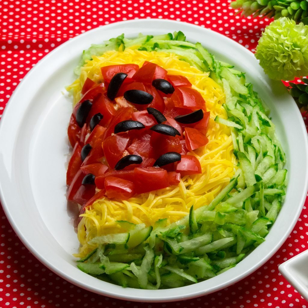 Самый вкусный овощной салат на праздничный стол