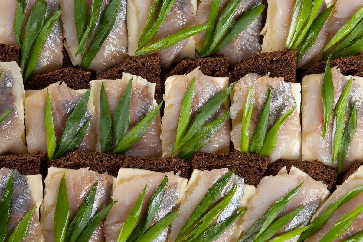 Фаршированная сельдь «Калейдоскоп»