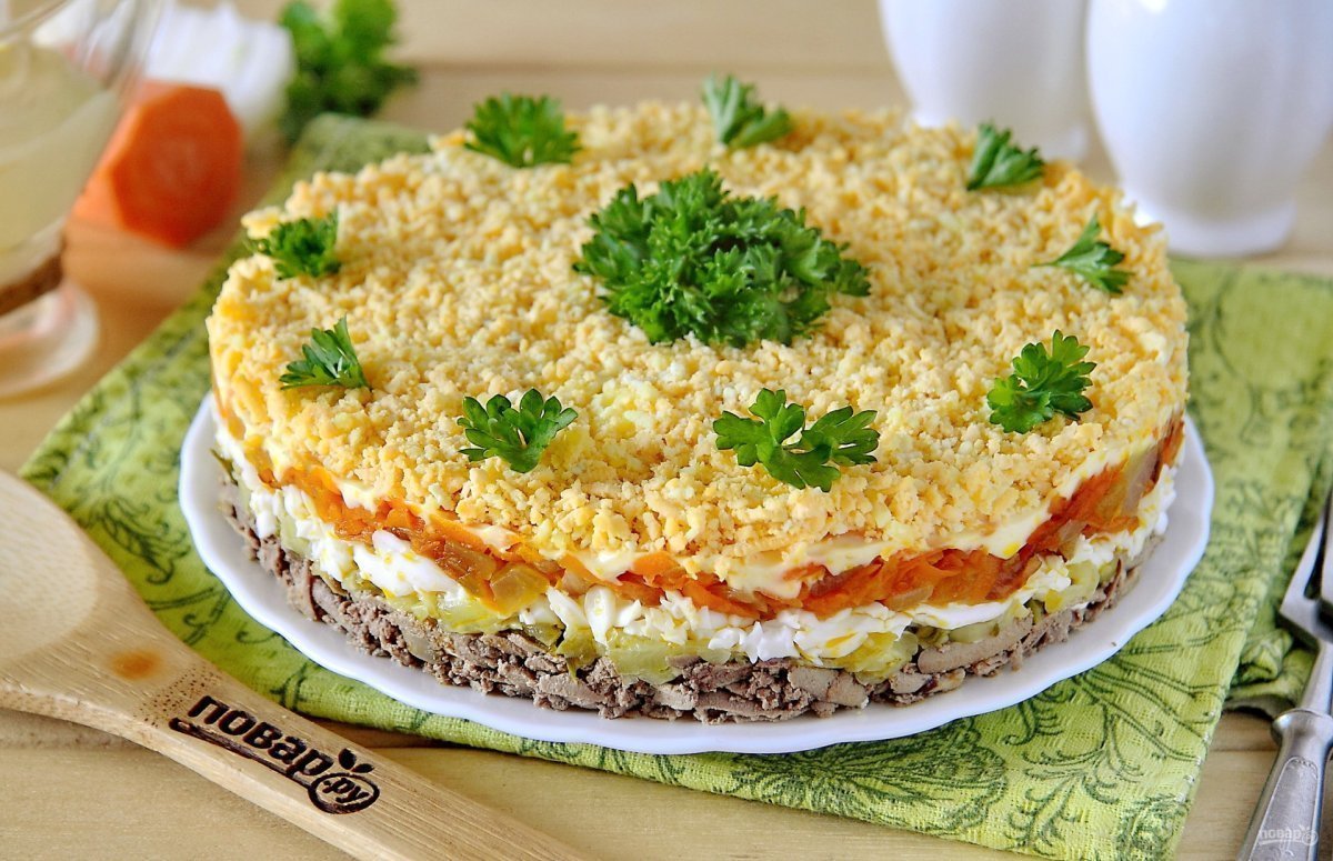 Салат ассорти на праздничный стол