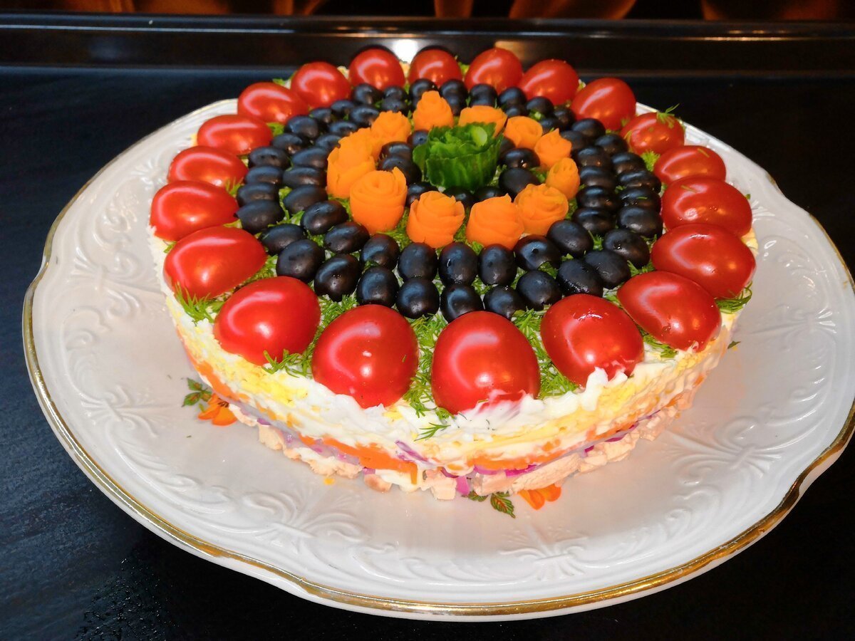 Красивые закуски на стол