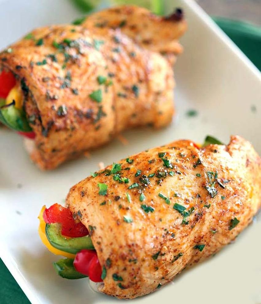 Праздничное блюдо из курицы