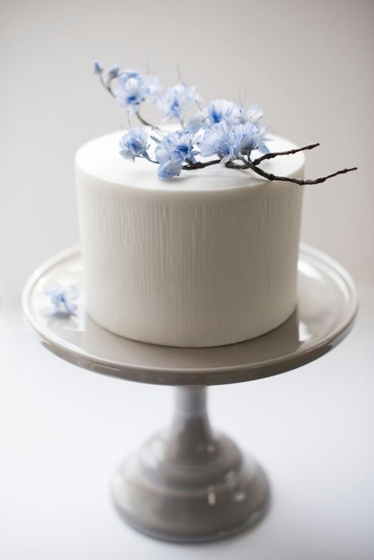 Свадебный торт один ярус