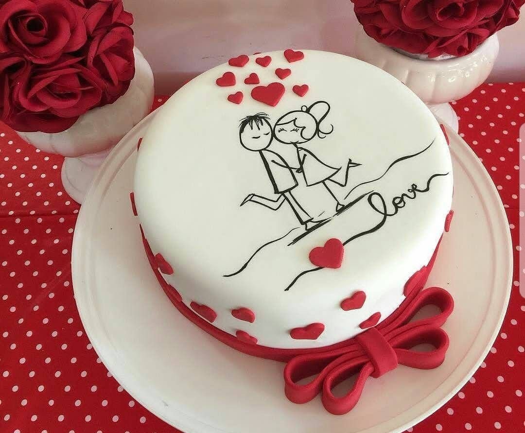 Бенто торт на 1 год свадьбы