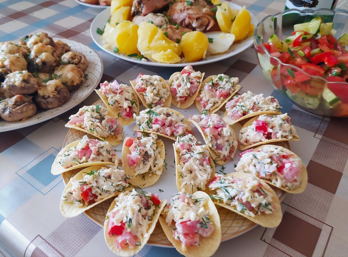 Канапе селедка под шубой