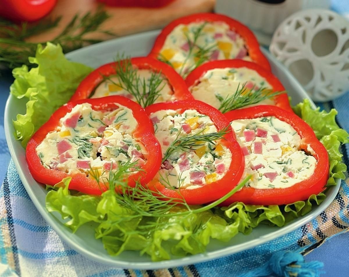 Украшение холодных закусок